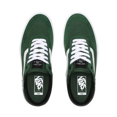 Vans Glibert Crockett Pro 2 - Erkek Spor Ayakkabı (Koyu Yeşil Beyaz)